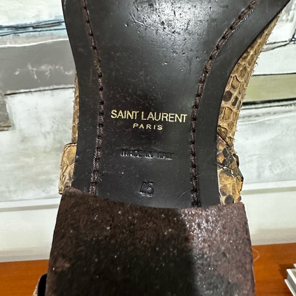 Saint Laurent Men’s Python Boots - Picture 6 of 7